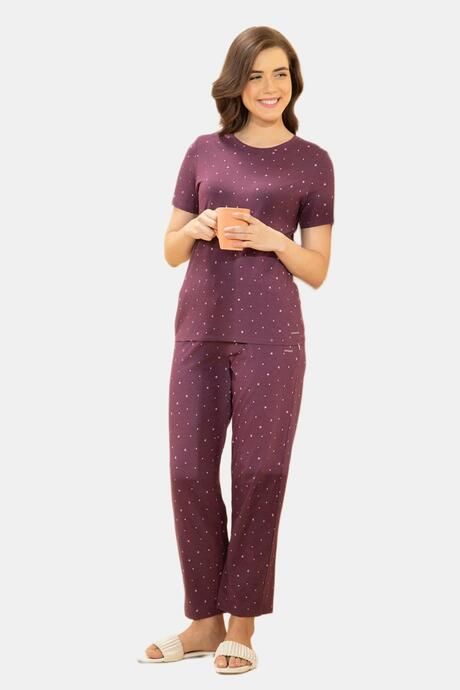 Amante Full Length Pyjama Bottom - Moonlite Print — image 5